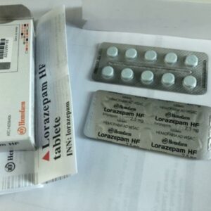 Lorazepam / Ativan (original from Hemofarm) 80 tabs x 2.5 mg