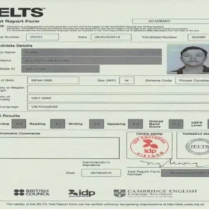 Buy IELTS/TOEFL Certificate Express Delivery
