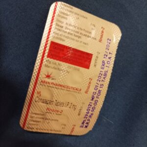 Kpins Clonazepam 2mg Blister Strip of 15 x 1