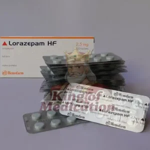 Lorazepam 2.5mg Hemofarm 50 Pills = 5 Blisters SP