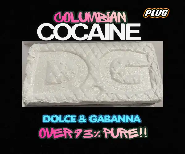 93% DOLCE & GABBANA: COLUMBIAN COCAINE - 1G