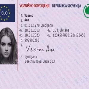 Buy Slovenian Driving License