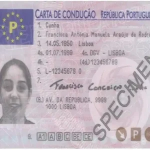 Buy Portuguese Driving License
