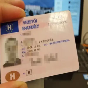 Buy Hungarian Driving License