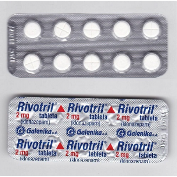 RIVOTRIL 2MG BY GALENIKA (CLONAZEPAM) 60 TABS